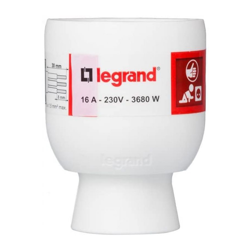 LEGRAND - Ficha Fêmea Frontal 2P+T