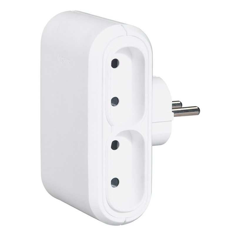 LEGRAND - Ficha Quádrupla 2P Lateral
