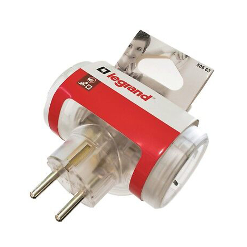 LEGRAND - Ficha Tripla 2P+T Frontal