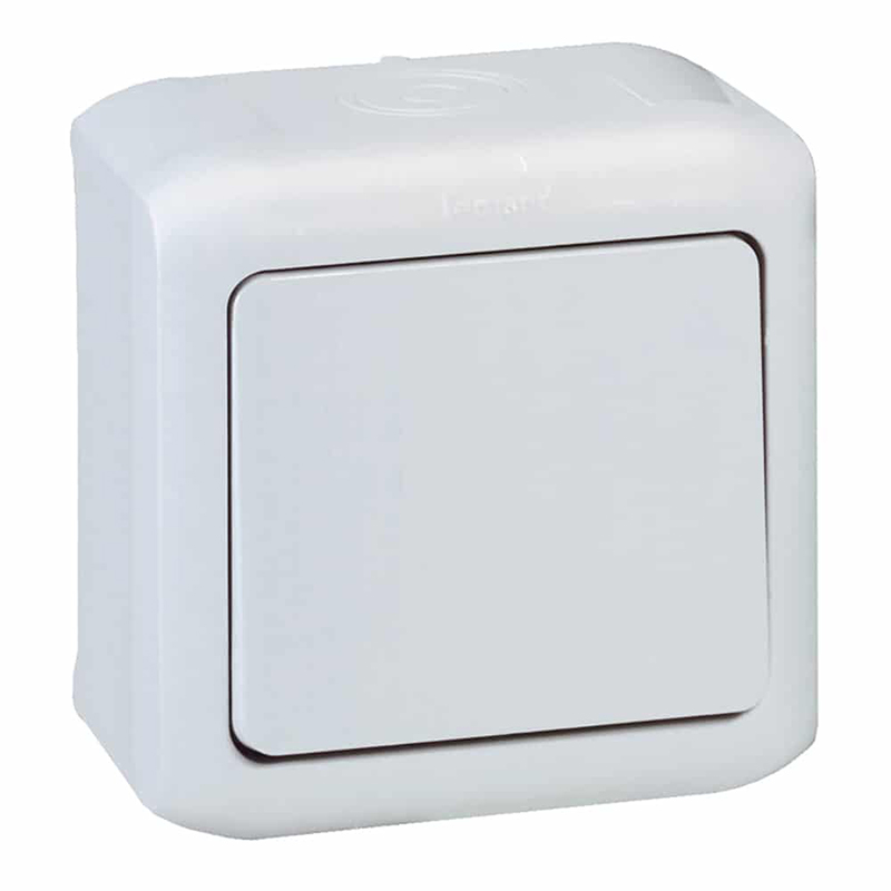 LEGRAND - Forix Botão De Pressão Luminoso Ip44 Cinzento