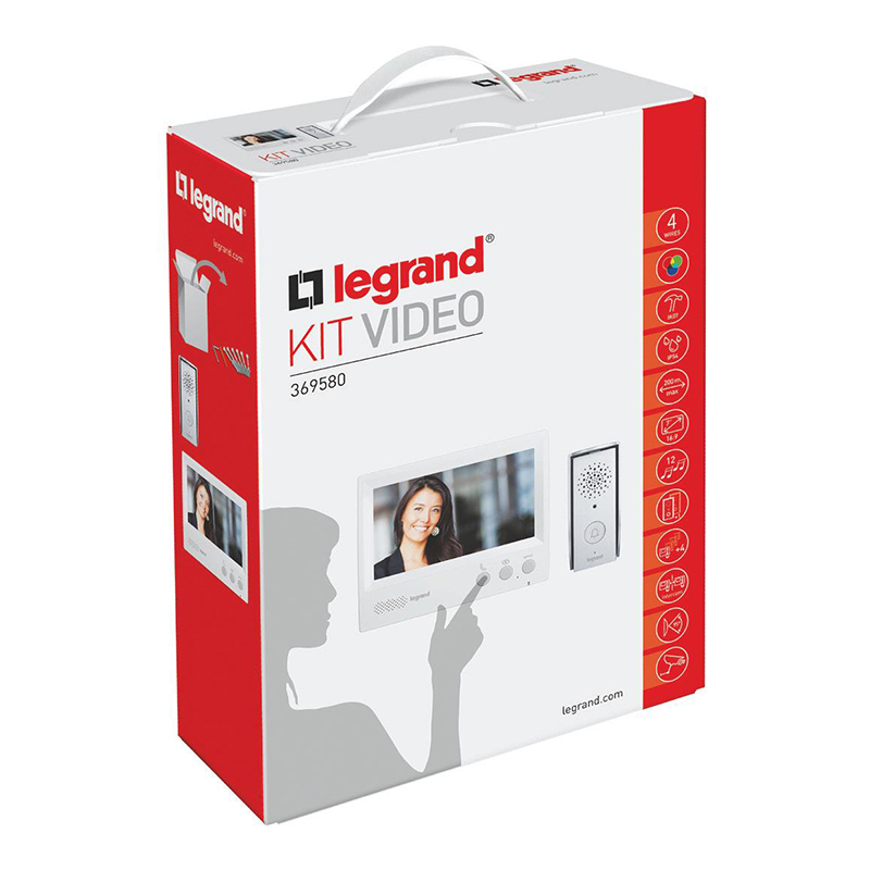 LEGRAND - Kit Videoporteiro 7" 4 Fios