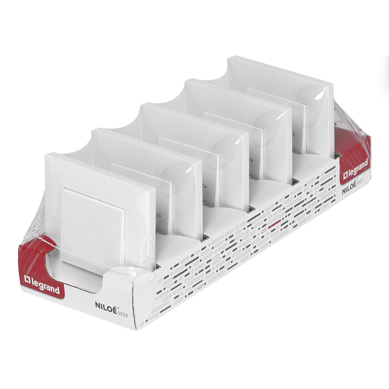 LEGRAND - PACK 5 INTERRUPTORES BRANCO