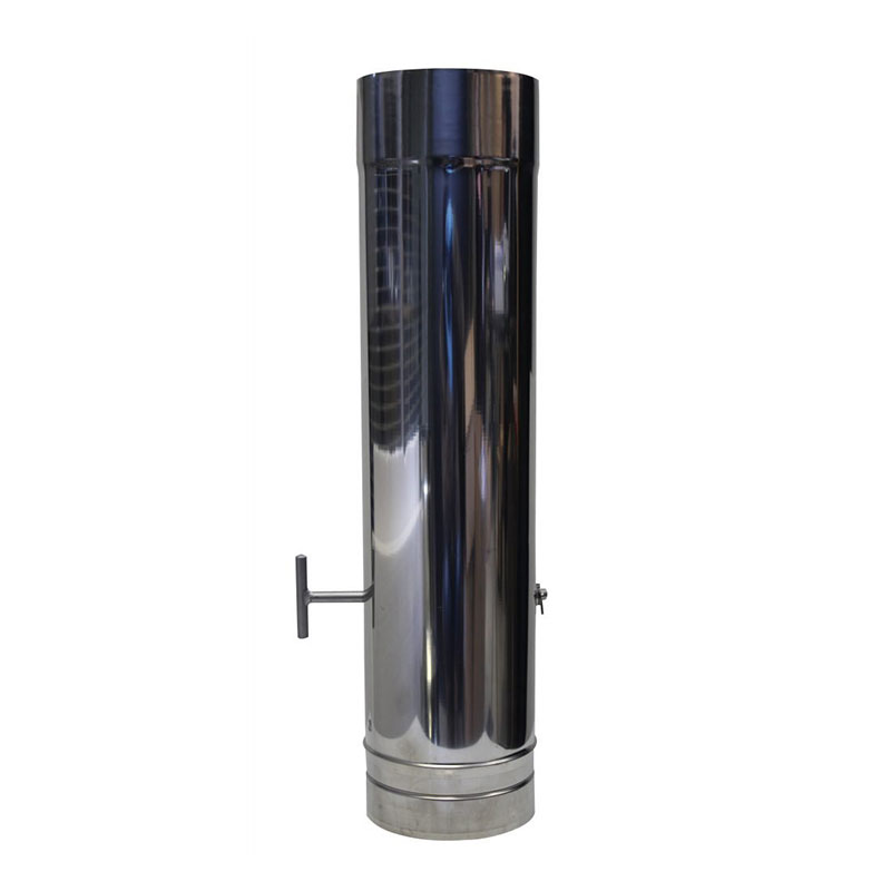 Tubo 50CM com Registo Inox 304 04 D200