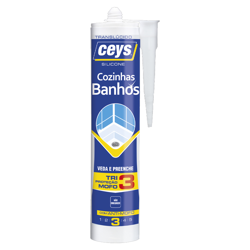 CEYS - Silicone Cozinha Transparente 280Ml