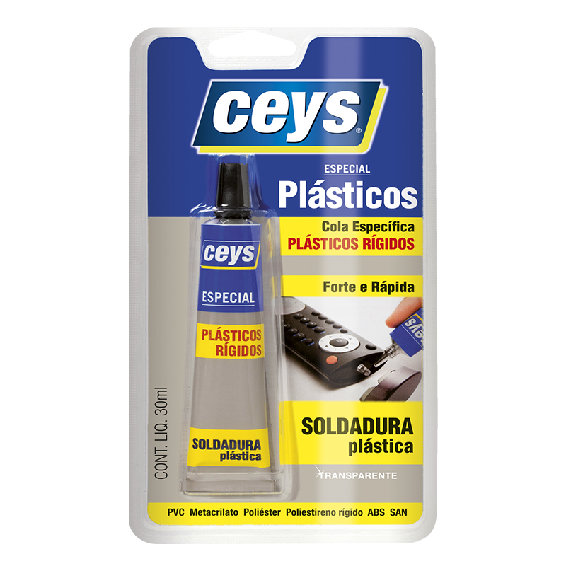 CEYS - Cola Especial Plásticos Rígidos 30Ml