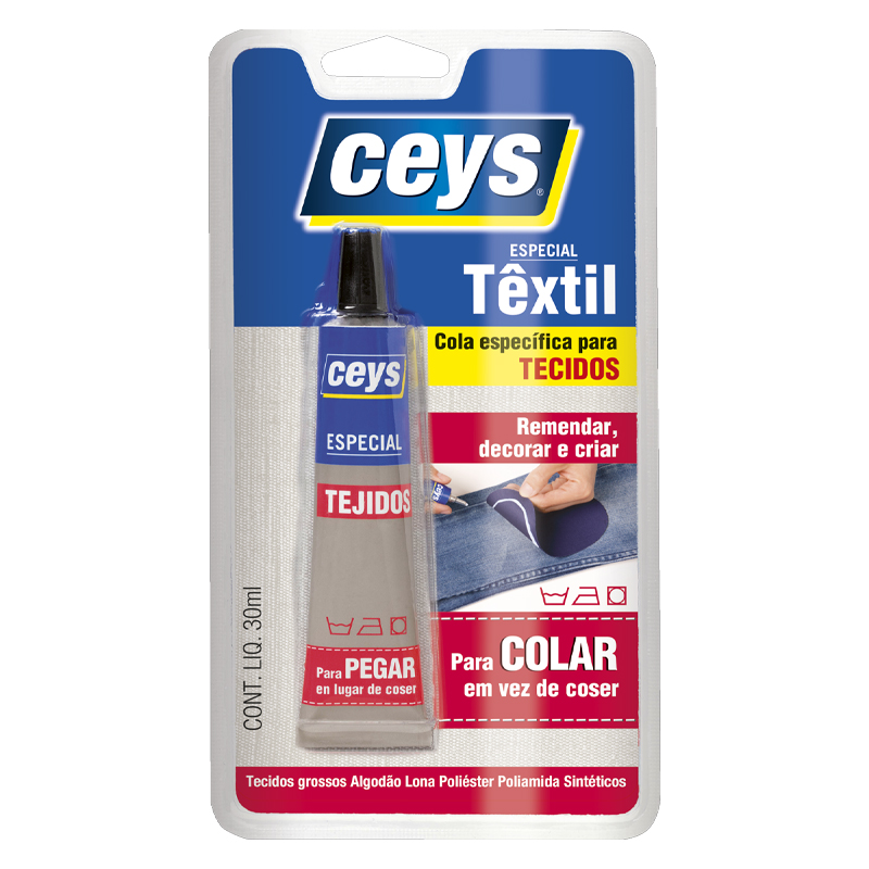 CEYS - Cola Têxtil 30Ml