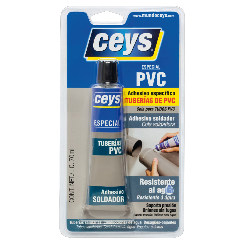 CEYS - Cola Tubos PVC 70Ml