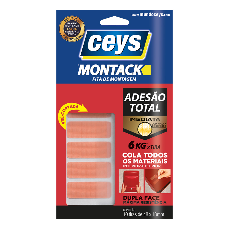 CEYS - Fita Montagem Express Cortada 10UN