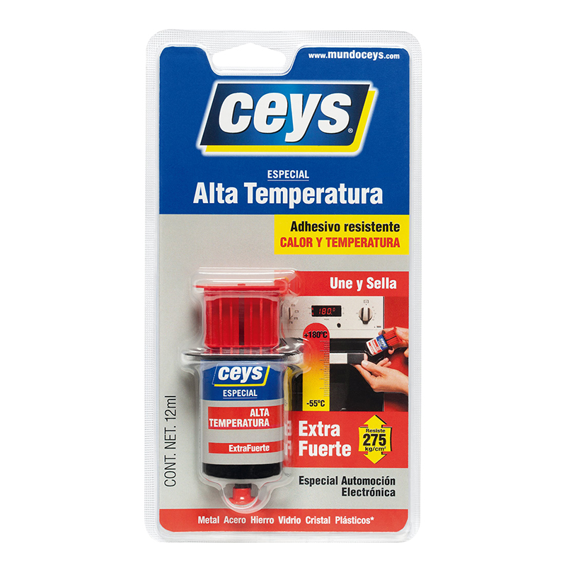 CEYS - Cola Epóxi Especial Alta Temperatura 12Ml
