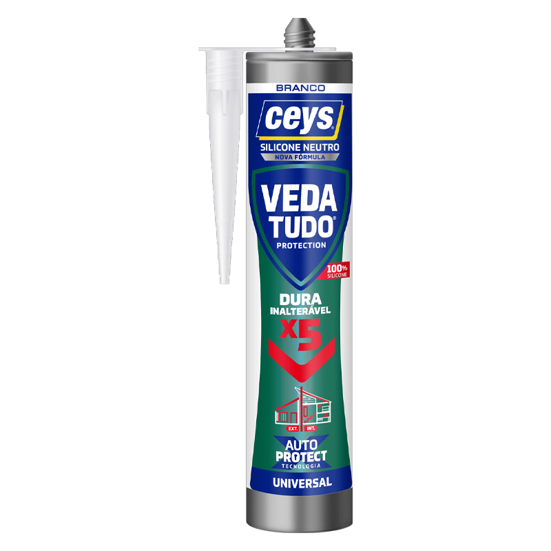 CEYS - Silicone Neutro Multiusos Branco 280Ml