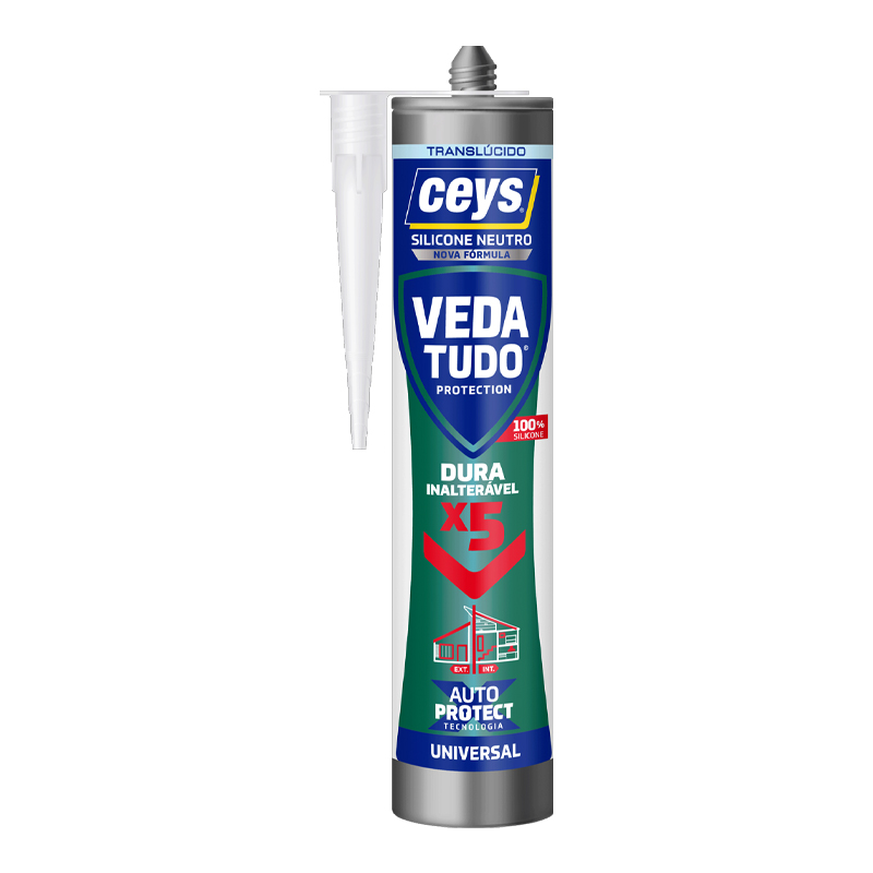 CEYS - Silicone Neutro Multiusos Transparente 280Ml