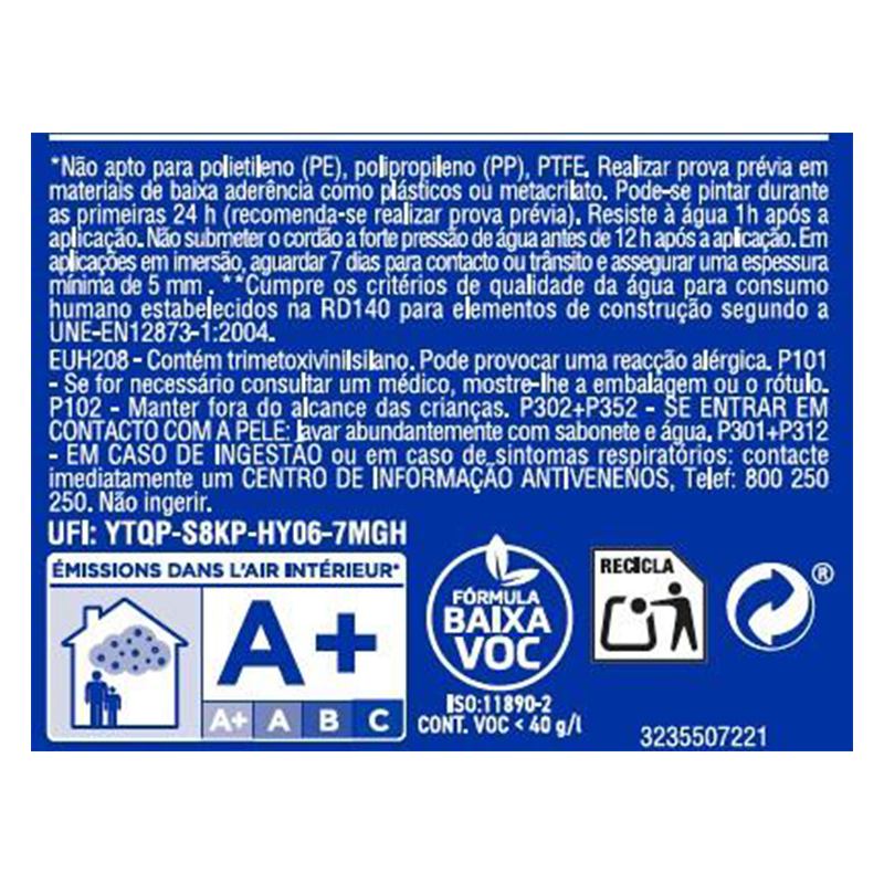CEYS - Cola e Veda Total Tech Preto 290Ml
