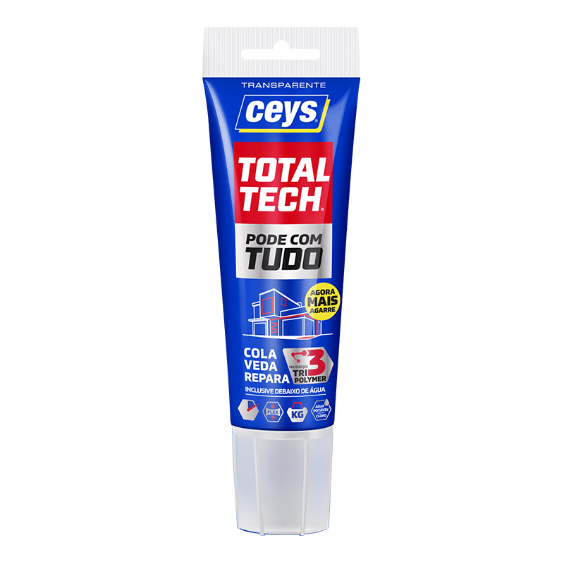 CEYS - Cola e Veda Total Tech Transparente 125Ml