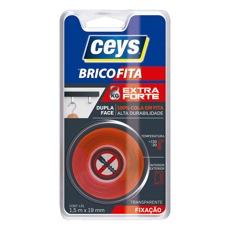 CEYS - Fita Adesiva Bricofita 19MM 1.5M