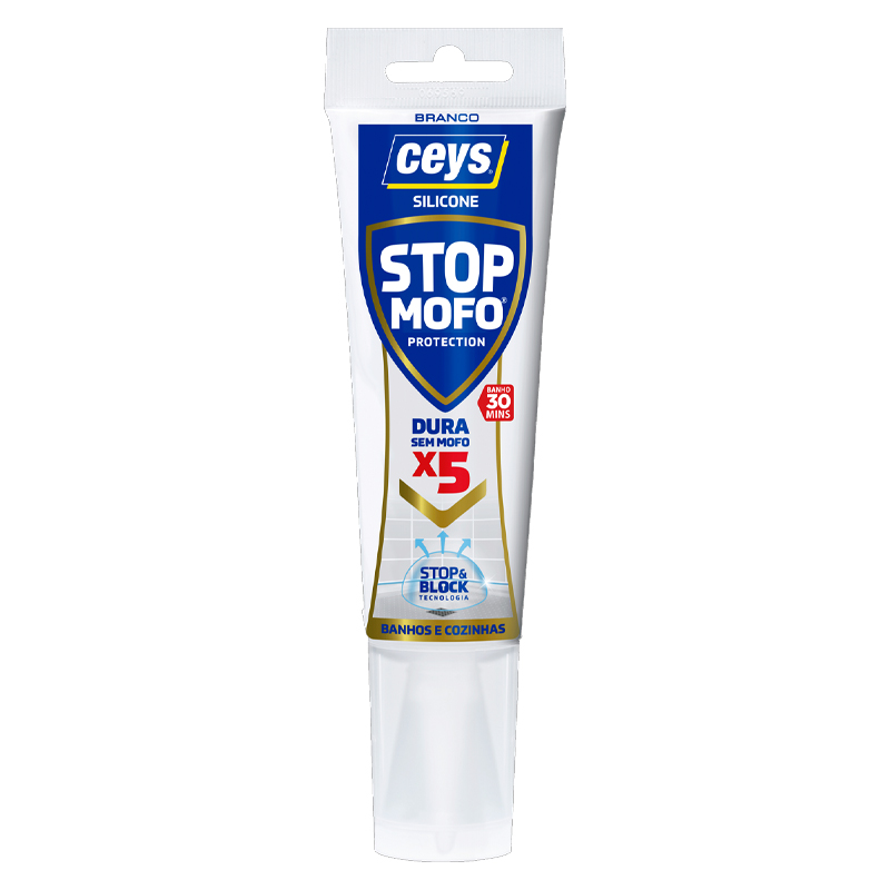 CEYS - Silicone Cozinha e WC Branco 125Ml