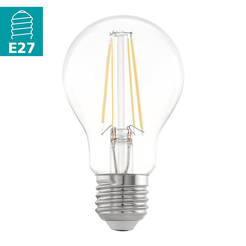 EGLO - Lâmpada LED E27 A60 6.5W 2700K