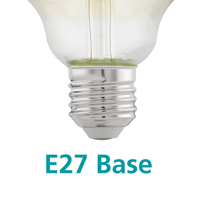 EGLO - Lâmpada LED E27 G125 4W 2200K