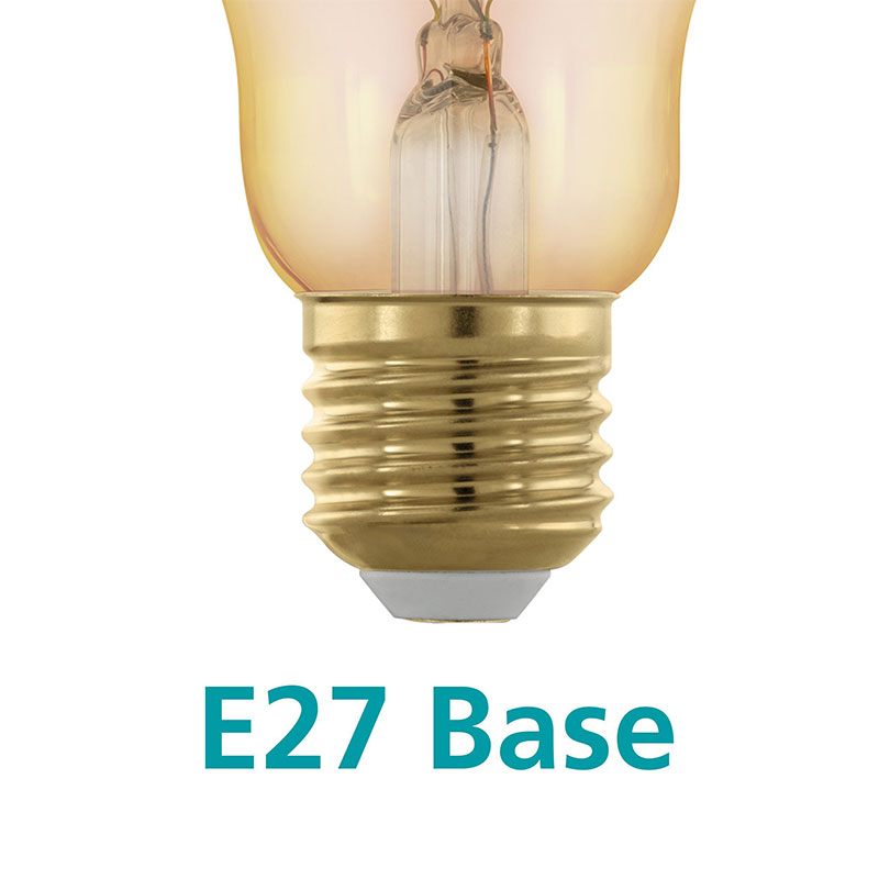 EGLO - Lâmpada LED E27 A75 4W 1700K