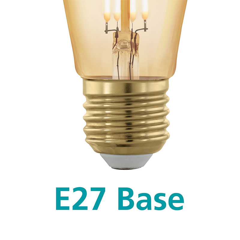 EGLO - Lâmpada LED E27 ST48 4W 1700K