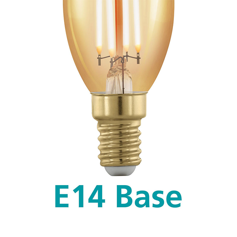 EGLO - Lâmpada LED E14 4W 1700K