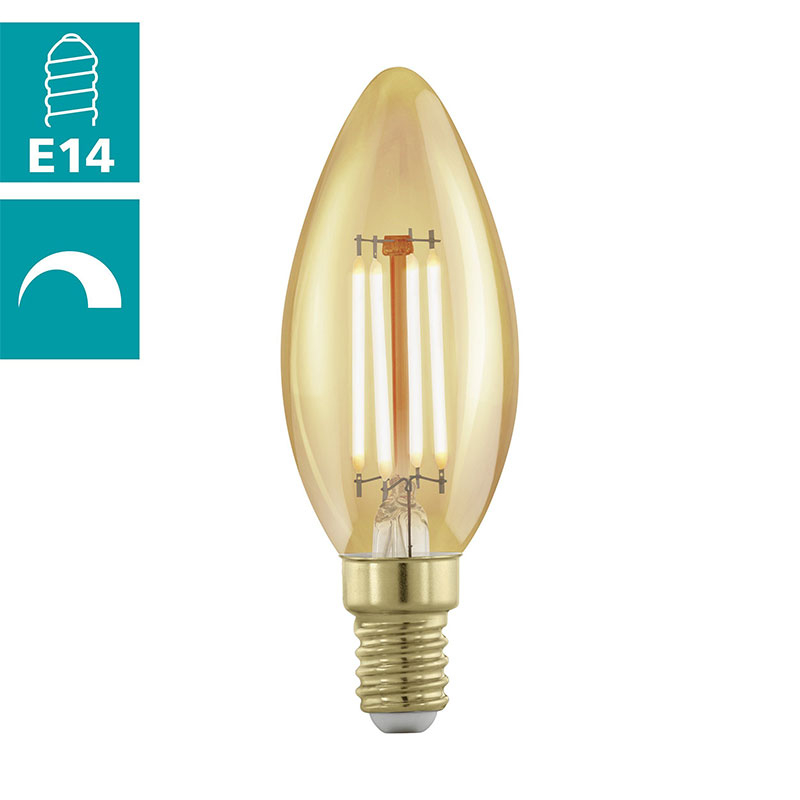 EGLO - Lâmpada LED E14 4W 1700K