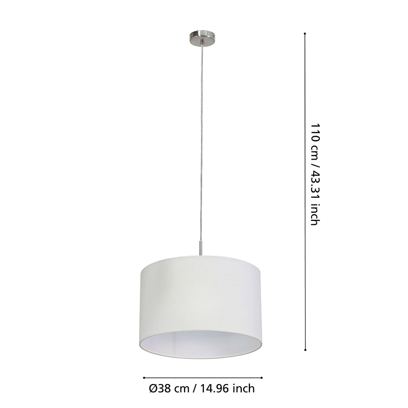 EGLO - Candeeiro Suspensão Pasteri