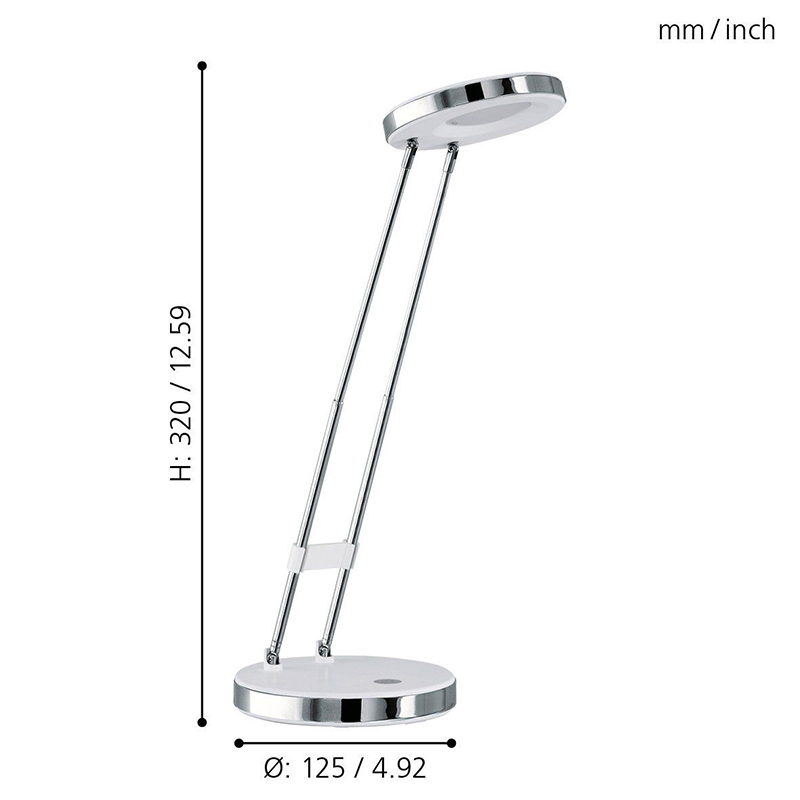 EGLO - Candeeiro Mesa LED Gexo Branco