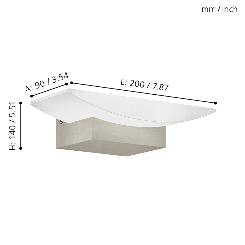 EGLO - Aplique LED Metrass