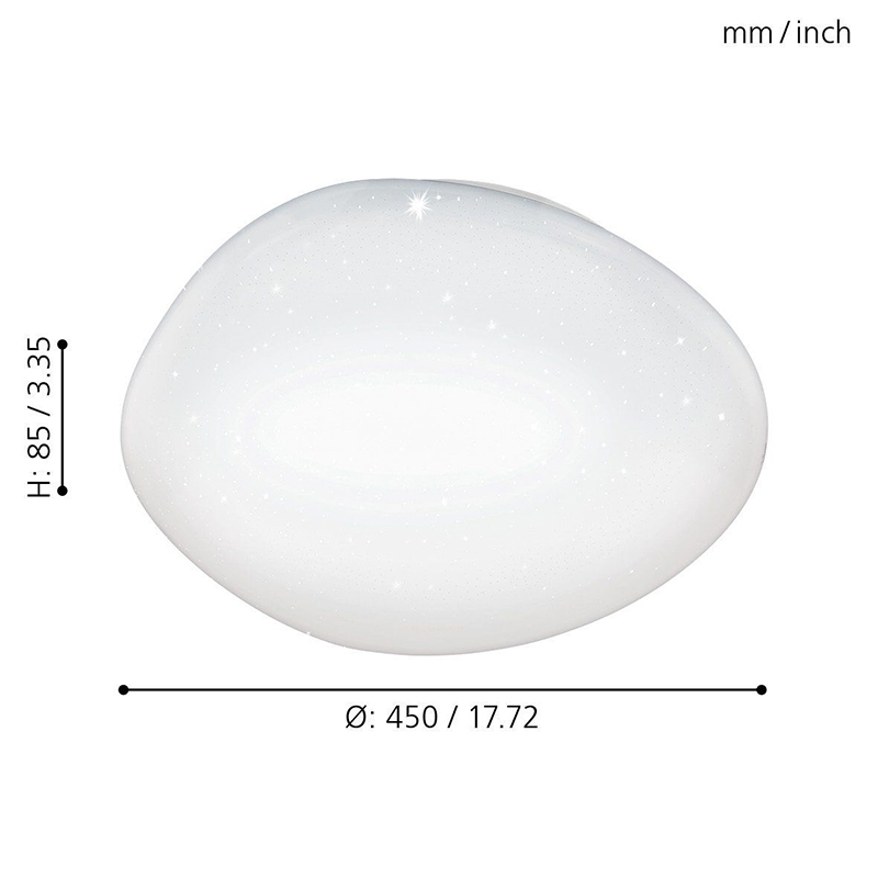 EGLO - Downlight LED Sileras