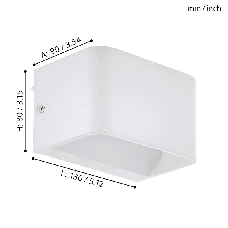 EGLO - Aplique LED Sania 4