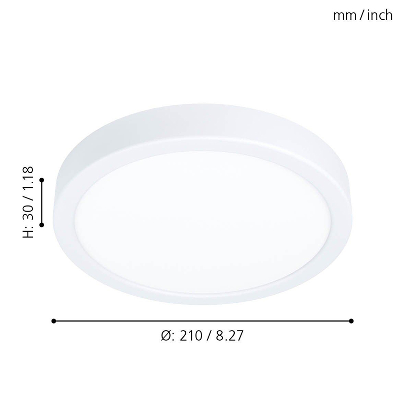 EGLO - Downlight LED Fueva 5