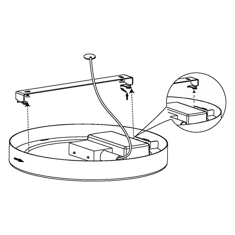 EGLO - Downlight LED Fueva 5