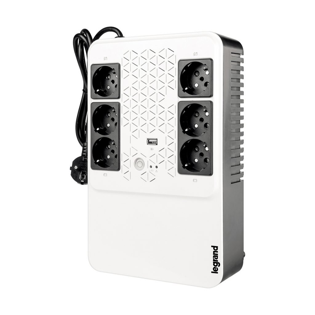LEGRAND - Ups Keor Monofásicas 600Va Com 4+2 Tomadas Schuko