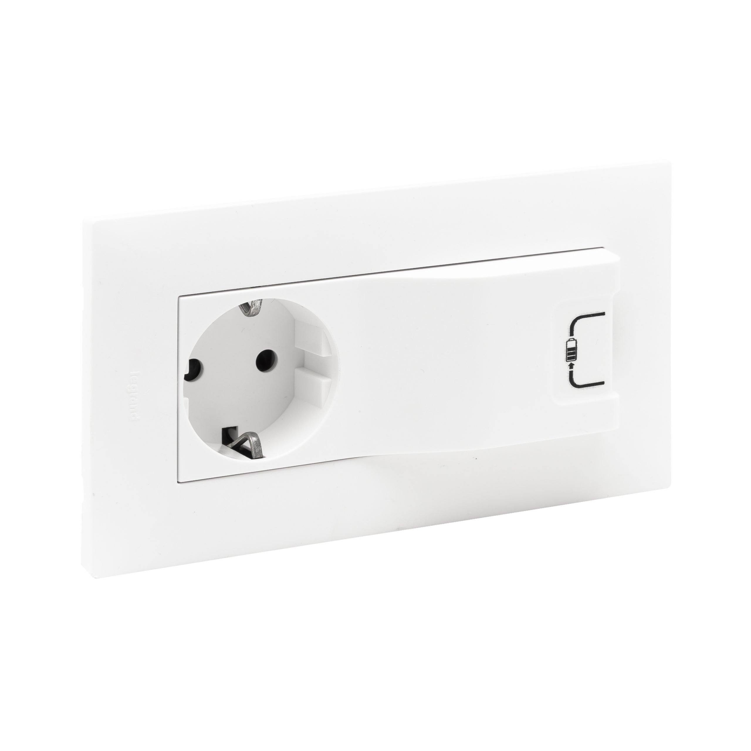 LEGRAND - Tomada Combinada 2P+T Com USB Niloé Step