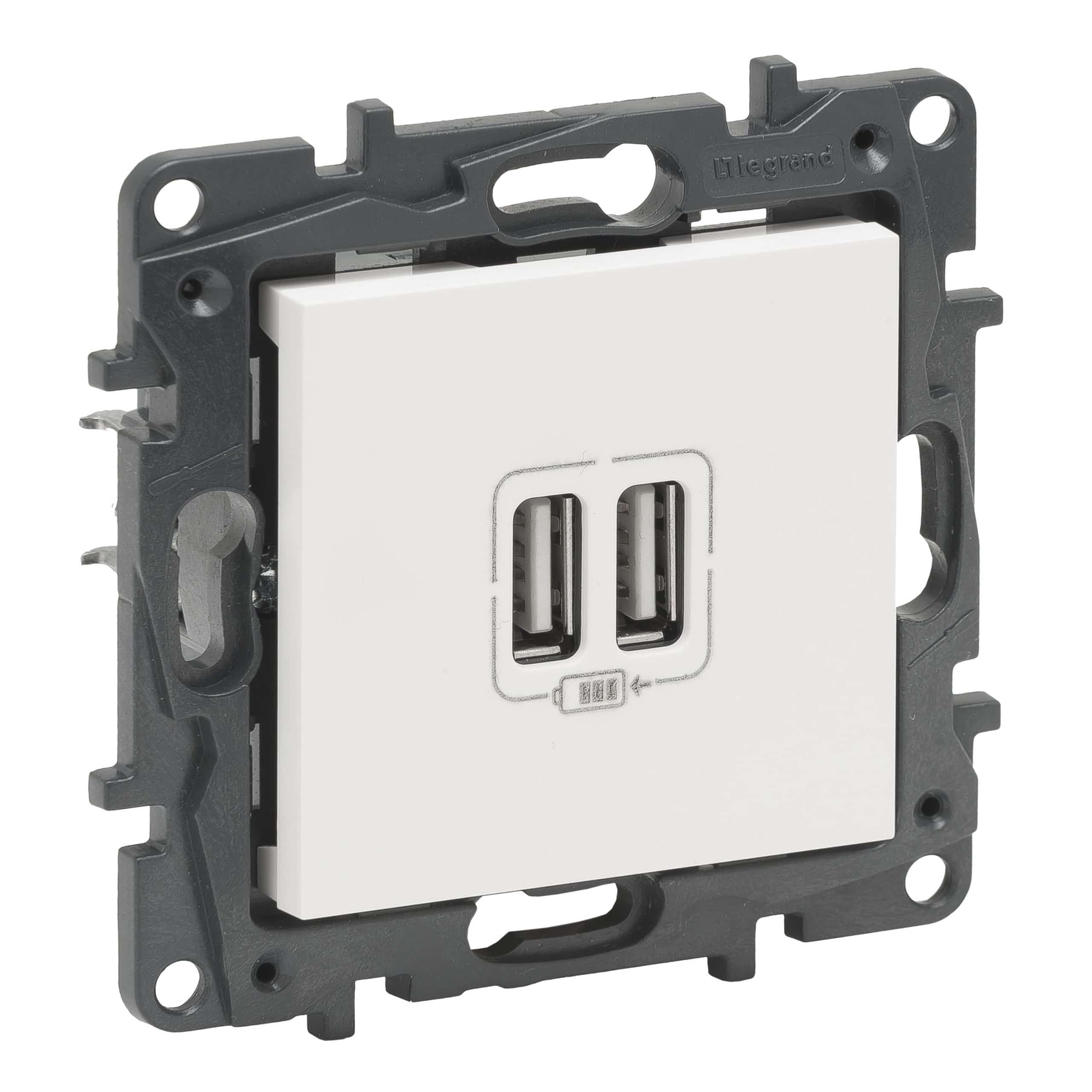 LEGRAND - Tomada Dupla USB Niloé Step