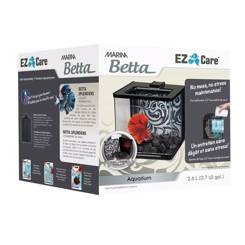 Aquário KIT Bettas “EZ Care” 2.5L