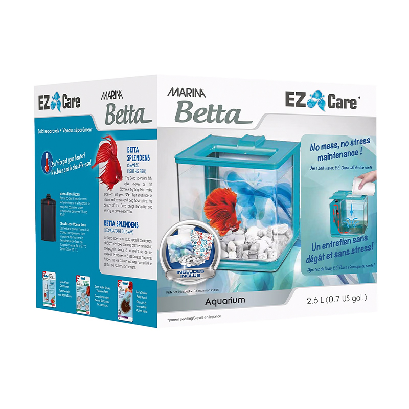Aquário KIT Bettas “EZ Care” 2.5L