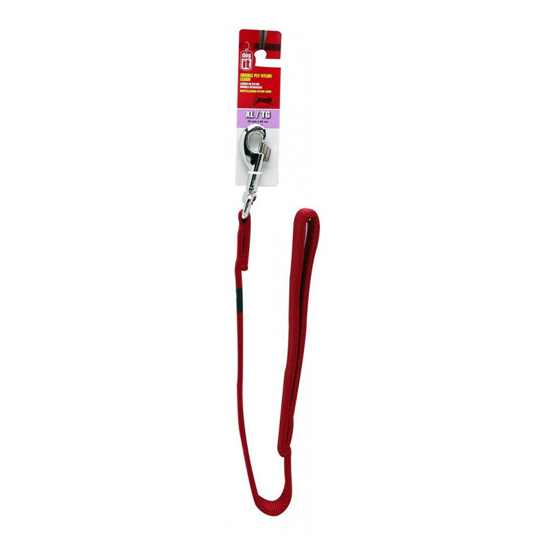 Trela NYLON Vermelha 25MMx1,2M