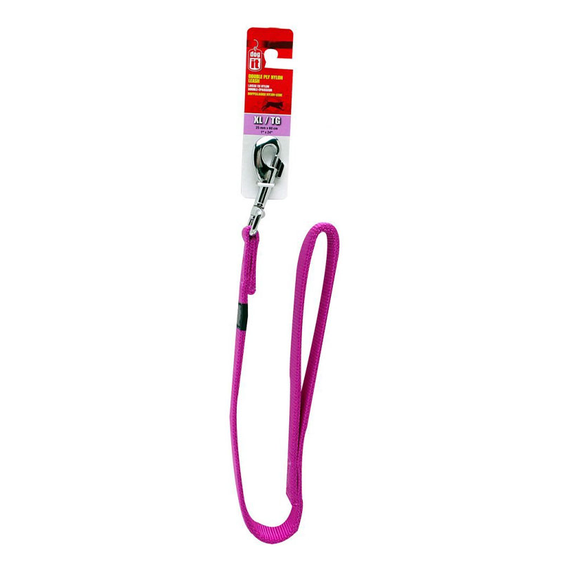 Trela Dupla NYLON Magenta 25MMx60CM