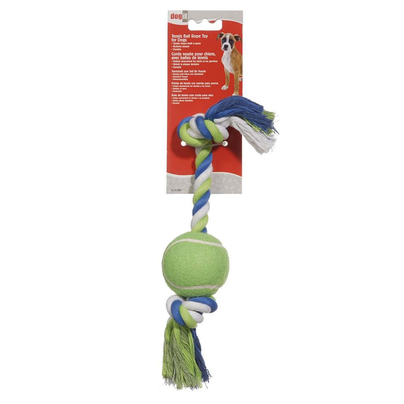 Brinquedo Nó Algodão com Bola 38 cm