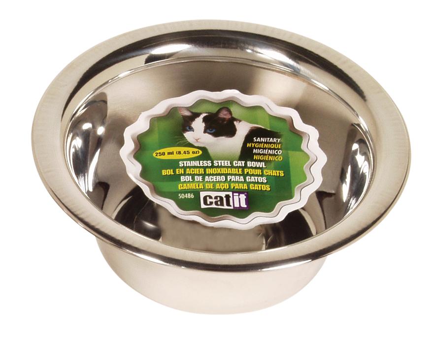 Comedouro INOX para Gato 250ml