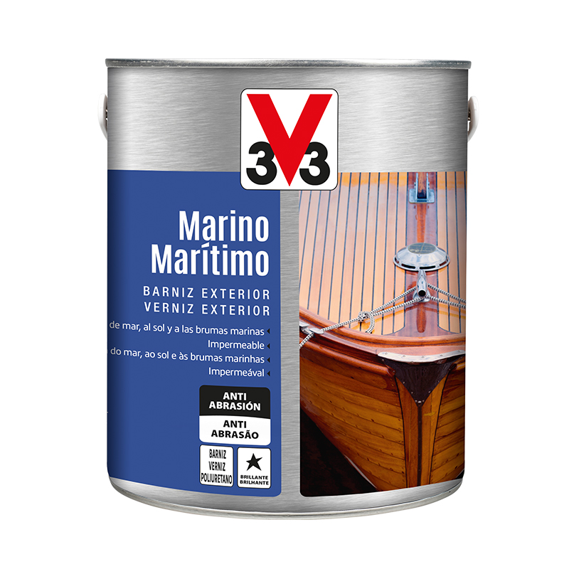 V33 - Verniz Marinho Incolor Brilho 0.75L
