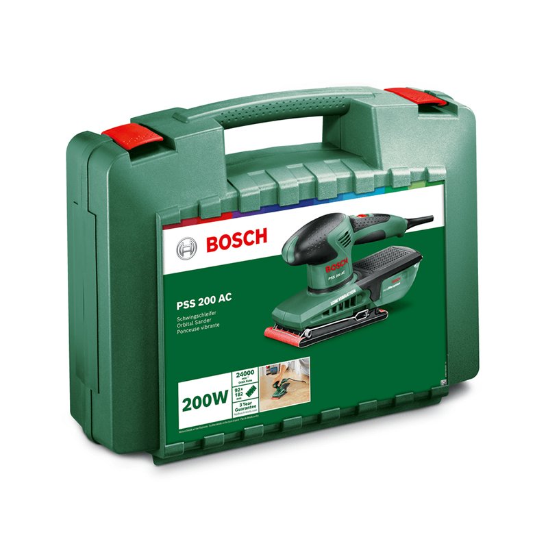 BOSCH - Lixadora Vibratória 200W