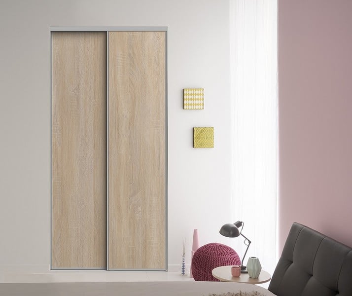 PARISOT - Pack Portas Correr Carvalho 120X250 2UN