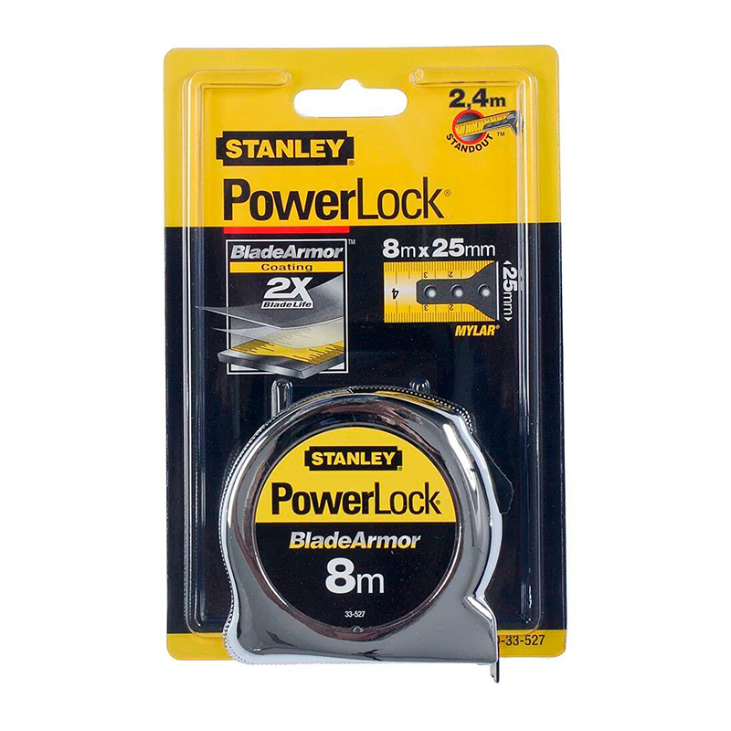 STANLEY - Fita Métrica Blade Armor 25MM 8M