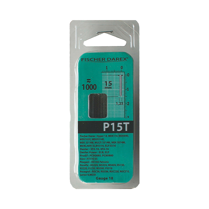 FISCHER DAREX - Pontas p15t 15Mm 1000UN