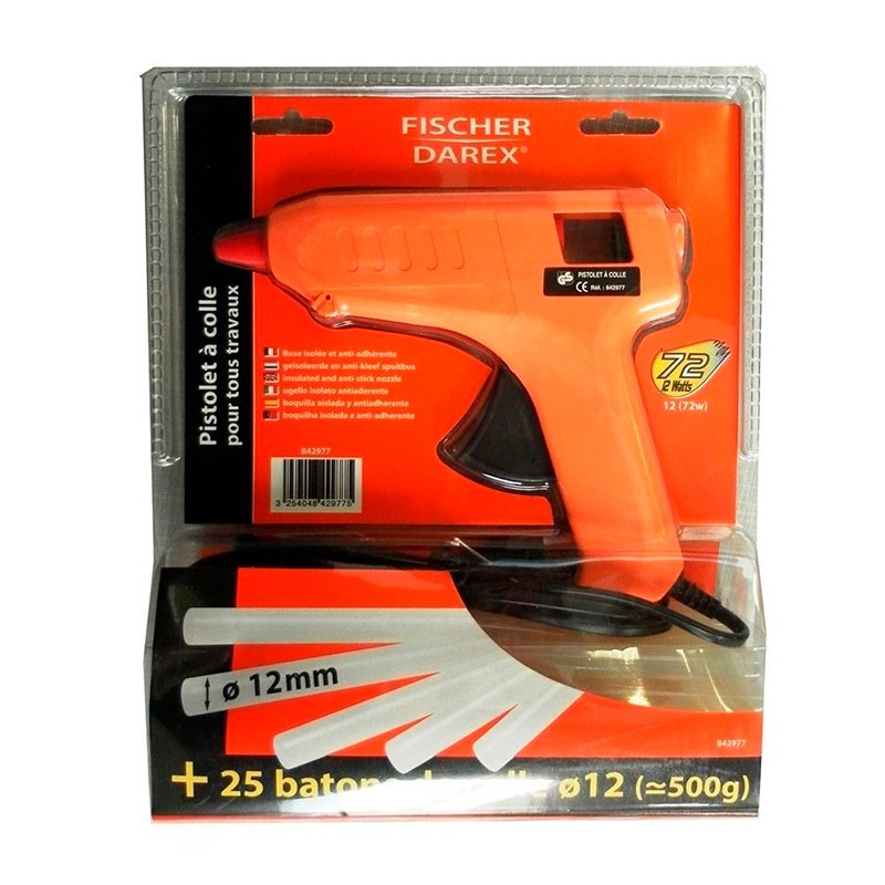 FISCHER DAREX - Pistola Cola 72W + 500G De Cola