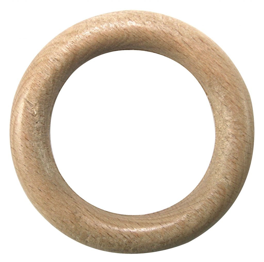 MOBOIS - Argolas Madeira D56MM 10UN