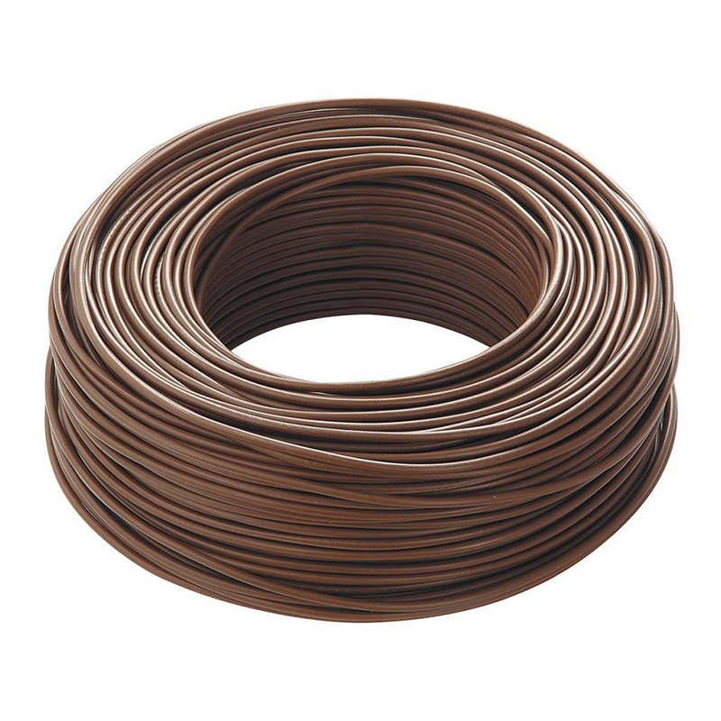 ELECTRALINE - Cabo HO7V-U 1x1,5mm2 - Castanho - MB