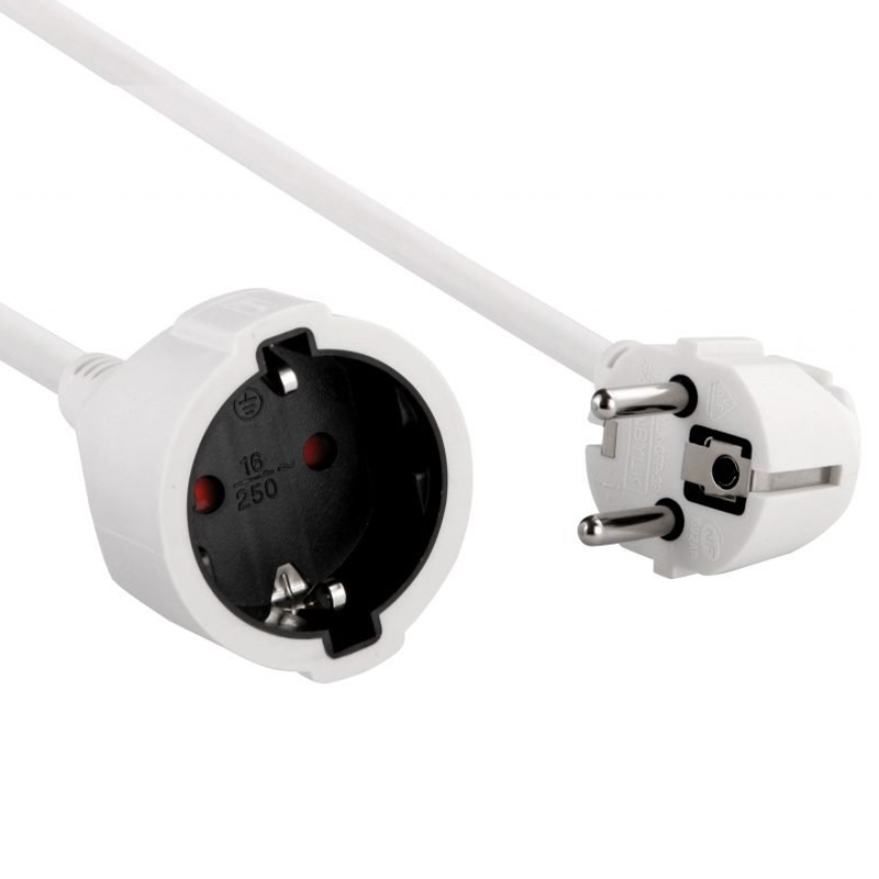 ELECTRALINE - Extensão VVF 3G1.5 3M Branco